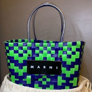 MARNI shopping bucket tote